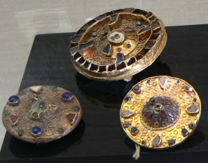 Merovingian Fibulas, decorative brooches